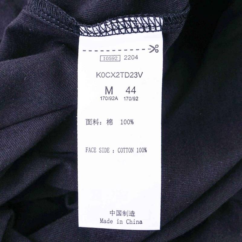 男女同款字母印花运动T恤休闲半袖圆领上衣