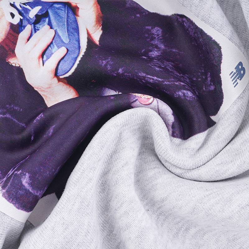 男子针织圆领套头卫衣