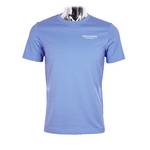 男子全棉简约休闲运动针织T袖衫