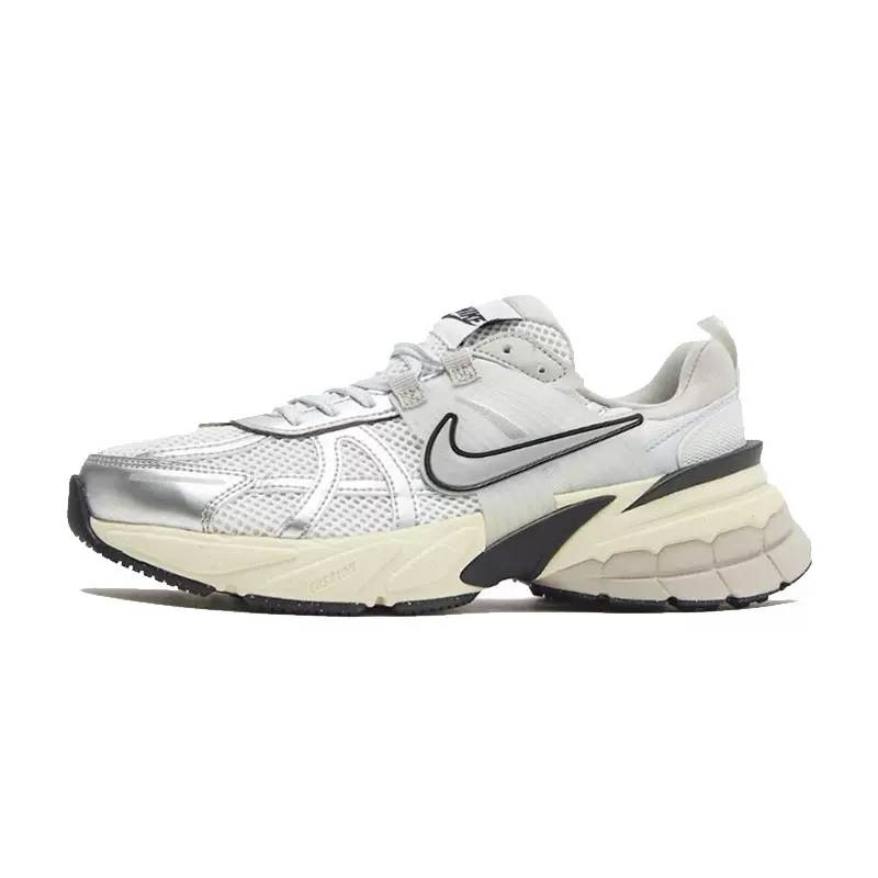女鞋 V2K RUN 白银 复古厚底老爹鞋机能跑步鞋