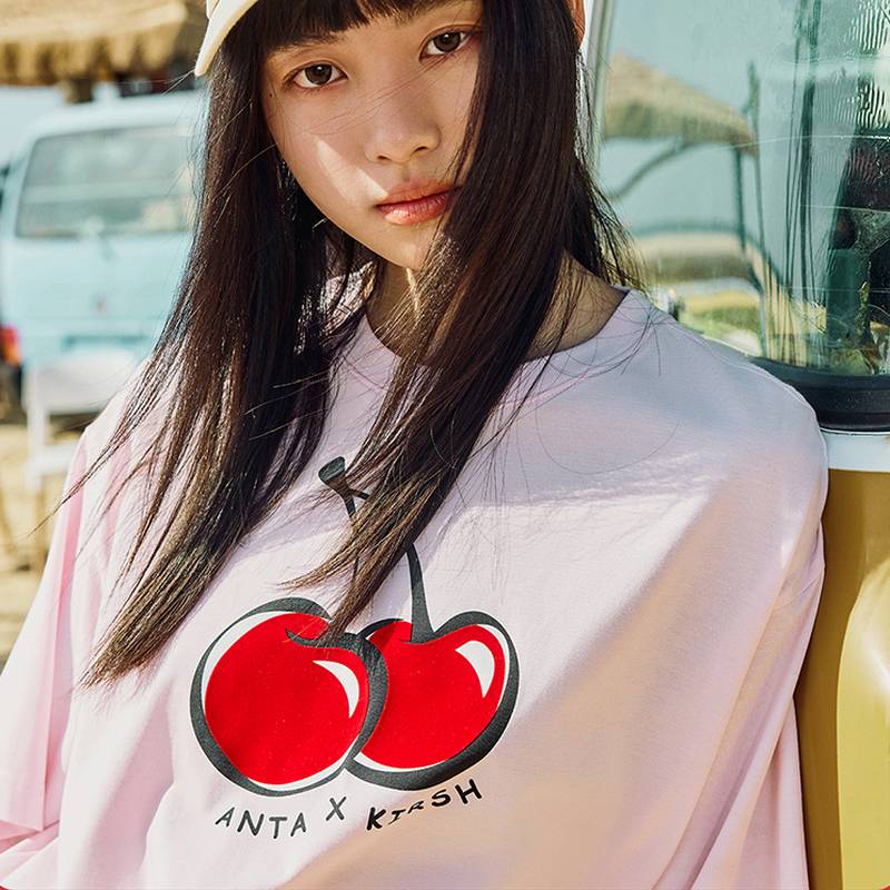 ×KIRSH联名丨女款小樱桃短袖t恤