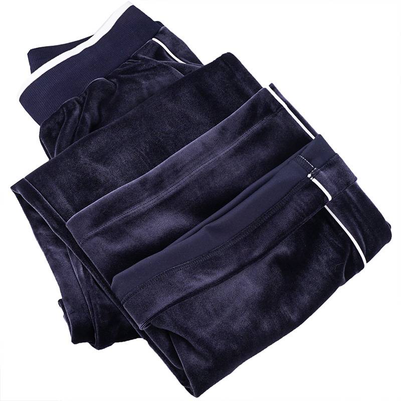 女子灯芯绒运动长裤