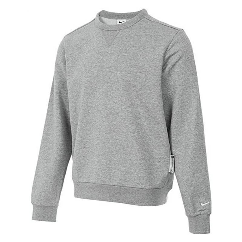 男子休闲圆领舒适毛圈布运动套头衫