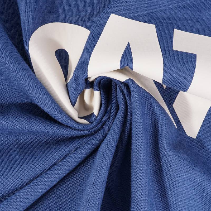 CAT短袖T恤藏青