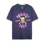 ProjectRock强森男子训练运动短袖T恤1383296 黑色