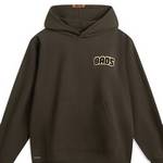 男子反伍BADFIVE丨加绒保暖连帽运动卫衣