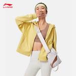 女子健身宽松开衫连帽运动外套