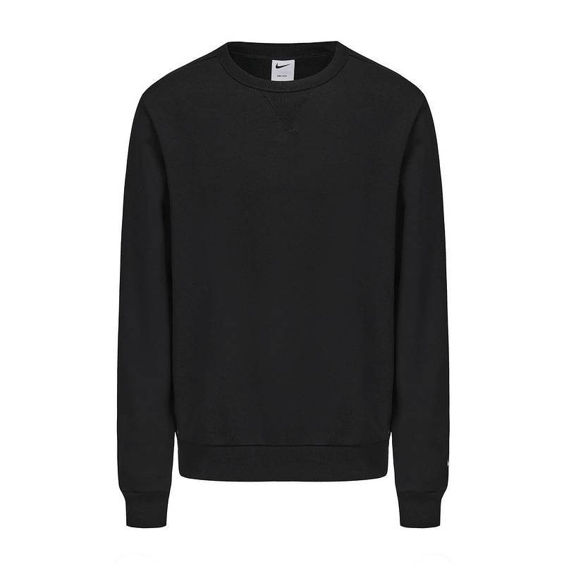 男子运动休闲刺绣圆领套头衫