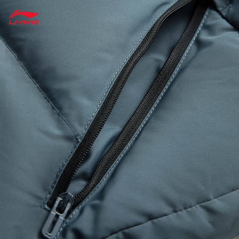 男子健身运动80%鸭绒简约立领羽绒服外套