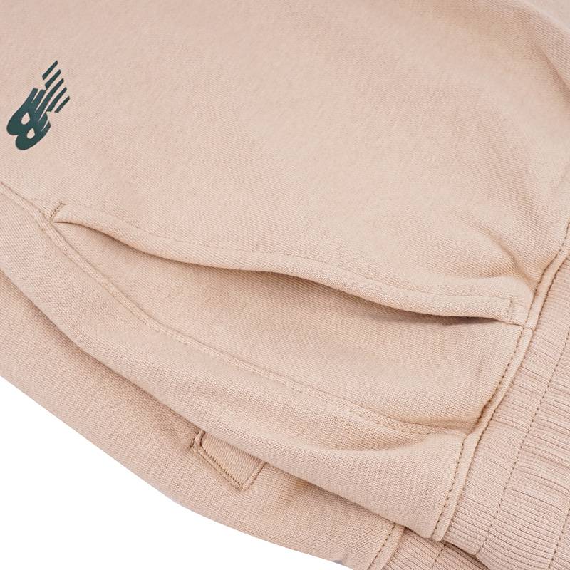 男款加薄绒简约运动休闲针织束脚长裤