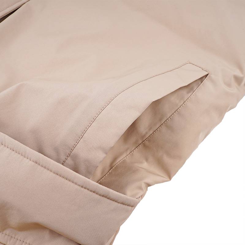 男女中长款防泼水鸭绒羽绒服