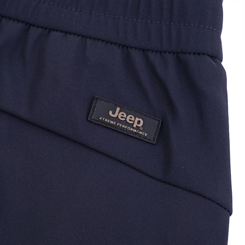 男式加绒运动弹力长裤