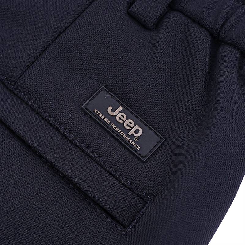 男士弹力长裤加绒户外休闲运动裤