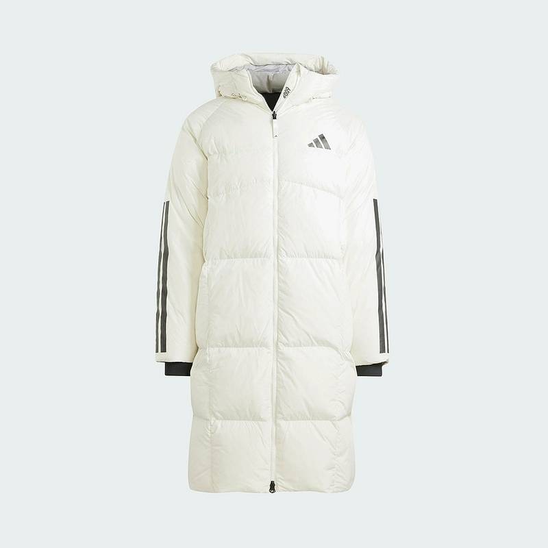 男子羽绒夹克连帽外套长款羽绒服