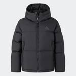 女子轻运动拒水防泼保暖连帽羽绒服