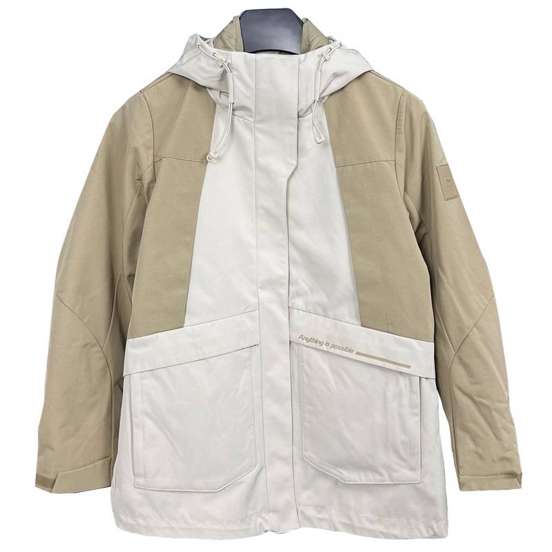 女子三合一羽绒服内胆运动风衣外套