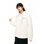 女加绒连帽套头衫休闲针织运动上衣