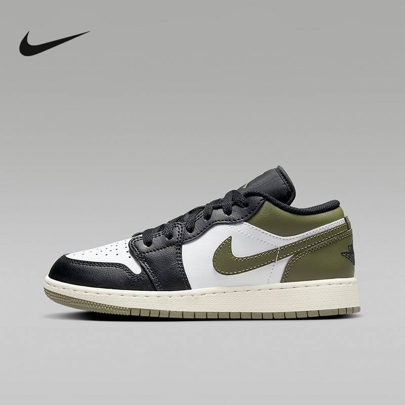 大童AIR JORDAN 1复古低帮百搭运动篮球鞋553560-092