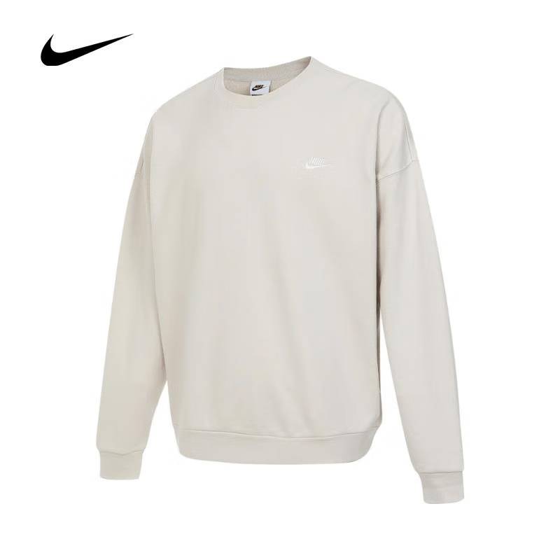 男子AS M NK CLUB FT OVERSIZED CREW卫衣套头衫 HJ1820-104