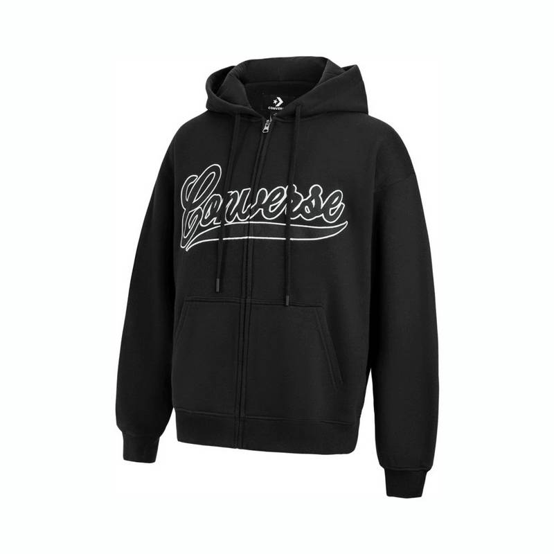 男子拉链薄绒连帽外套10026949-A02