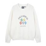 男女同款鸢尾花圆领毛衫1010597-107