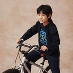 童装运动长袖T恤吸湿速干抗菌内搭上衣331251003054-001