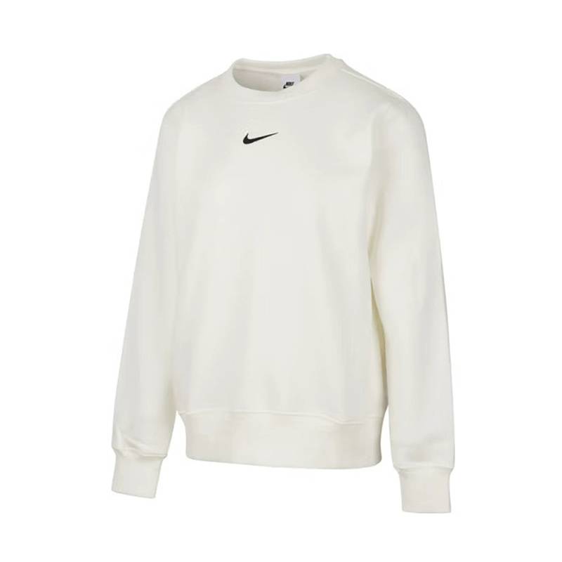 女子针织加绒刺绣小勾圆领运动休闲卫衣DQ5752133