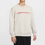 男子圆领篮球训练宽松透气运动休闲针织卫衣HV8208-072