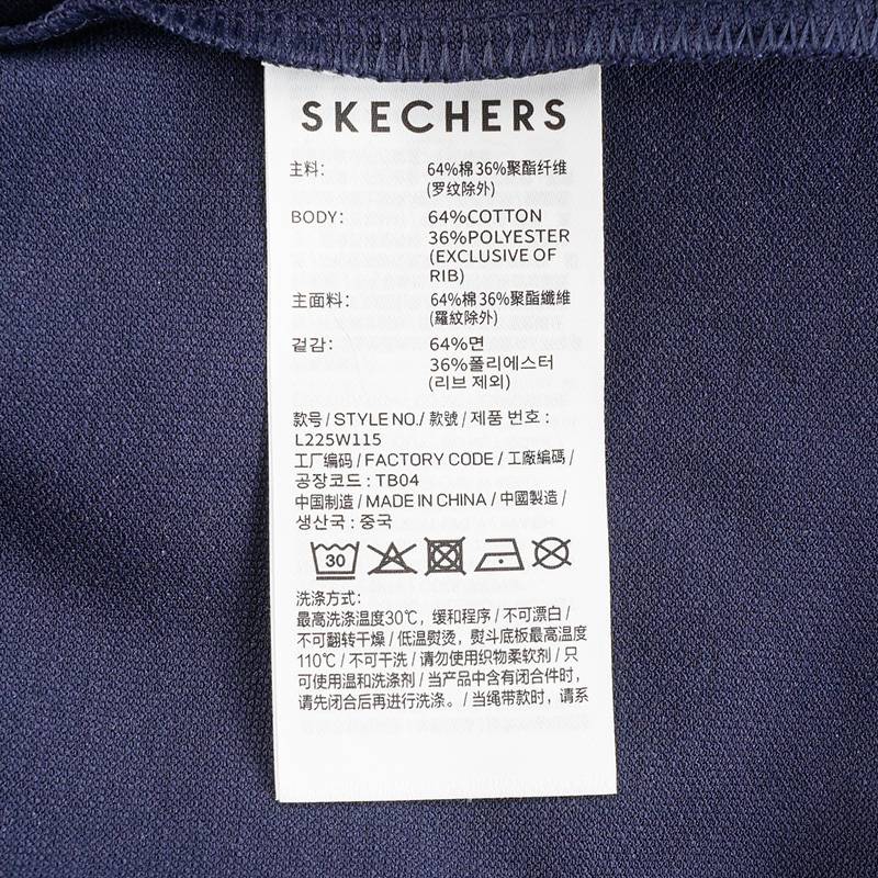 女士透气休闲针织短袖POLO衫L225W115-00DU