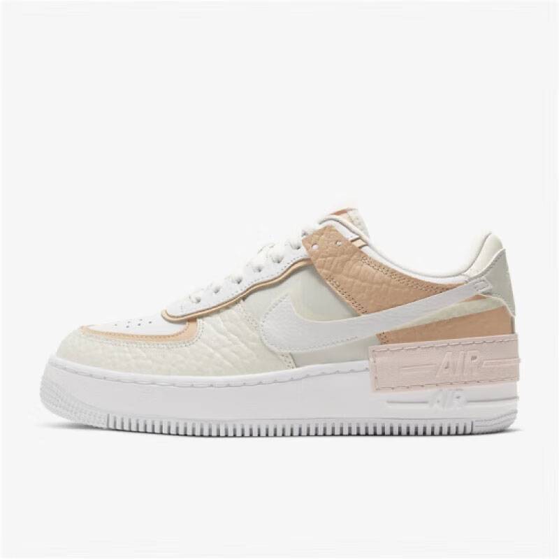 空军一号女鞋AF1奶油冰淇Air Force 1厚底板鞋CK3172-002