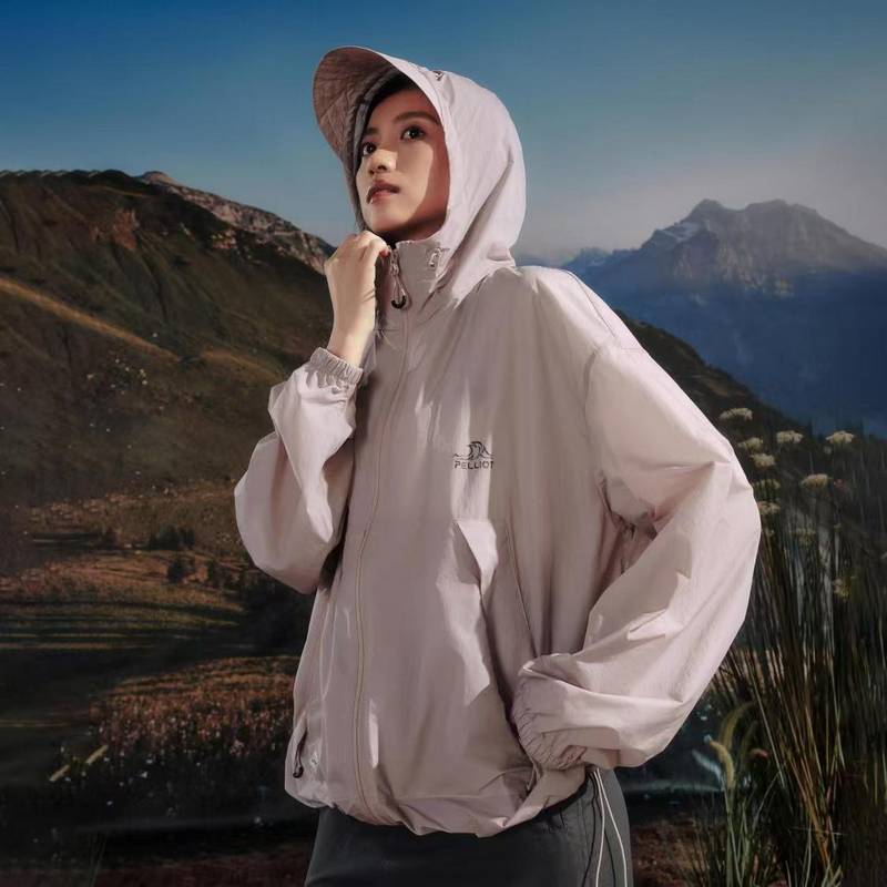 女子皮肤衣轻量化户外骑行冰凉降温强劲透气防紫外线UPF50+多巴胺衣服防晒服12421220