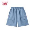 儿童夏季透气潮流牛仔短裤ND7VF22073-LBL