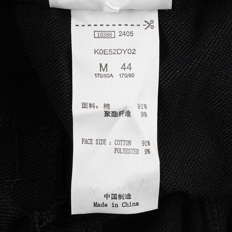 男子针织短裤休闲运动五分裤子K0E52DY02-990