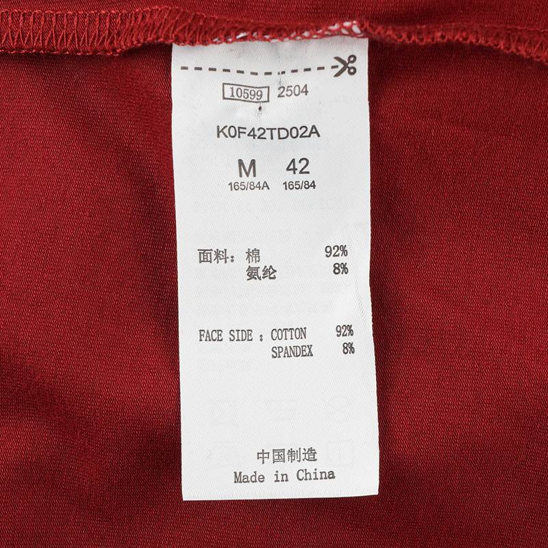 女子运动T恤短袖休闲半袖K0F42TD02A-5809