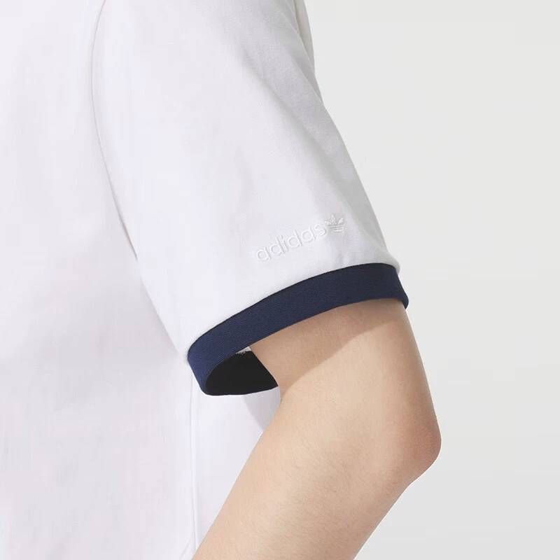 男子CONTRAST运动休闲百搭短袖T恤JX2638