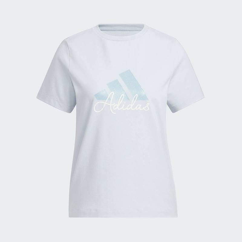 女子W LOGO GFX TEE运动休闲短袖T恤KF2678