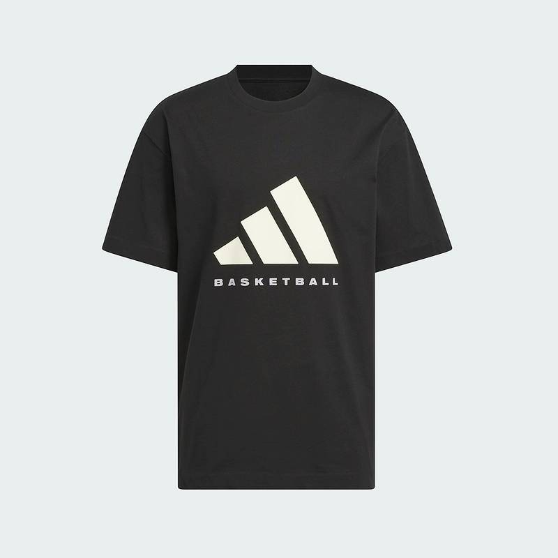 男女同款ADI BB TEE运动休闲短袖T恤JX5575