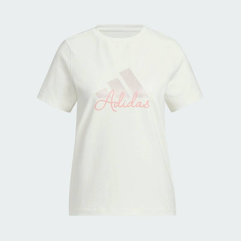 女子W LOGO GFX TEE运动休闲短袖T恤KF2677