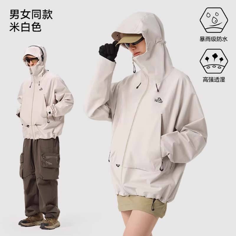 男女同款山壳户外防暴雨登山服冲锋衣12340164