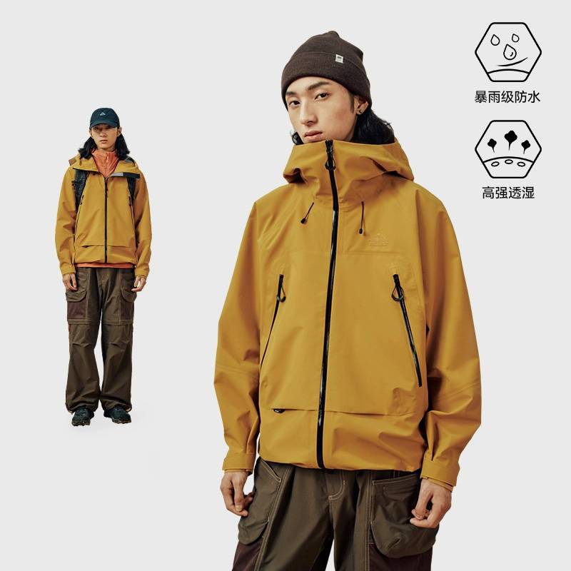 男女同款山壳户外防暴雨登山服冲锋衣12340164