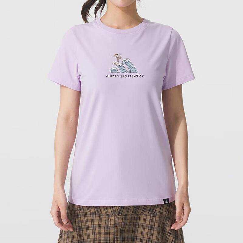 女款运动服跑步健身训练服舒适透气短袖时尚T恤