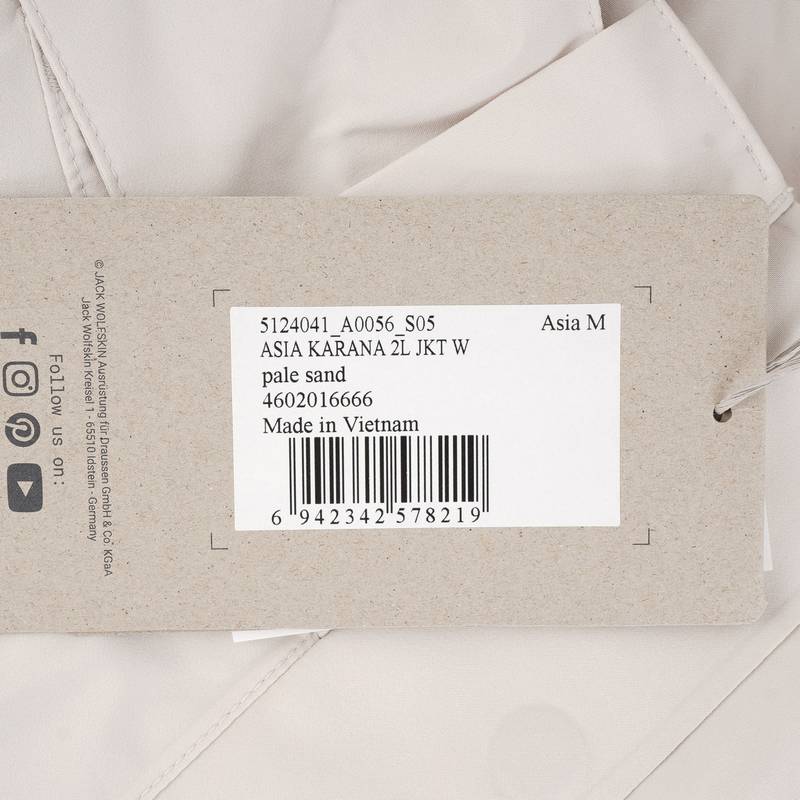 女户外收腰防水冲锋衣5124041-A0056
