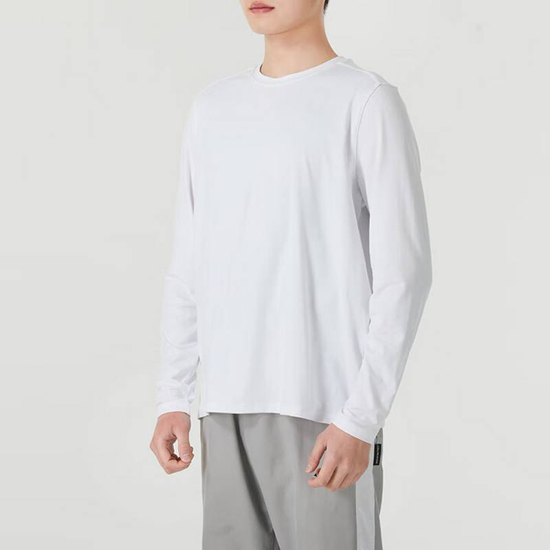 男款圆领休闲运动服宽松长袖套头衫