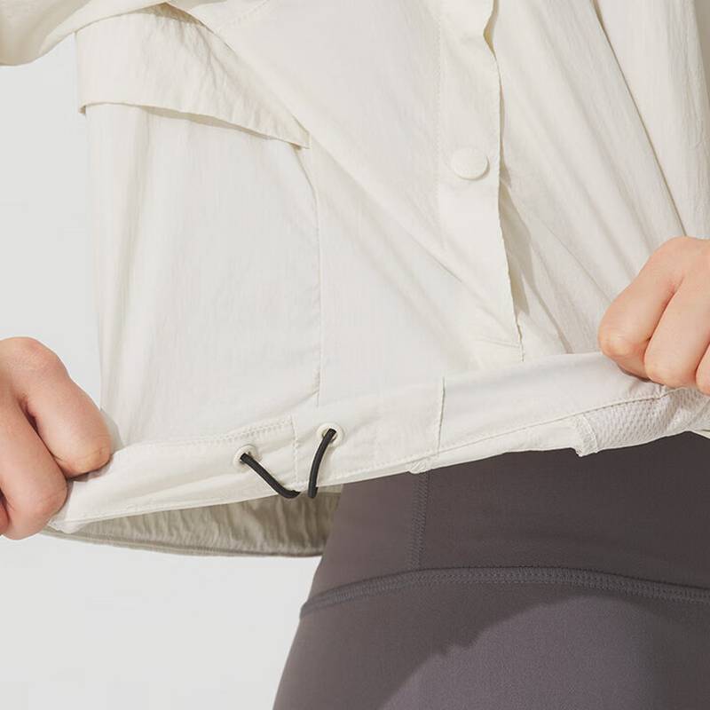 女装运动外套健身训练休闲梭织夹克