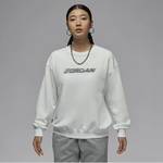 女子针织套头衫水洗做旧圆领卫衣HV8954-121