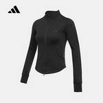 运动修身显瘦瑜伽女子长袖针织外套KF2666