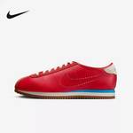 女子CORTEZ红色皮面运动鞋复古轻便板鞋HQ1841-600