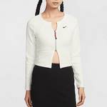 女士针织拉链短款修身编织衫HV8459-133