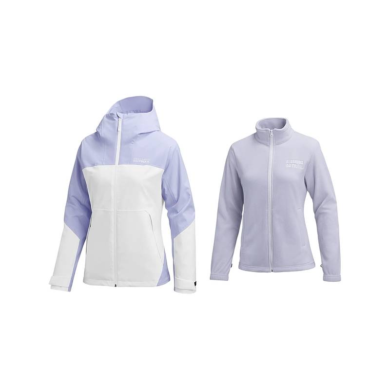 女款三合一摇粒绒冲锋衣L324W148-00FW