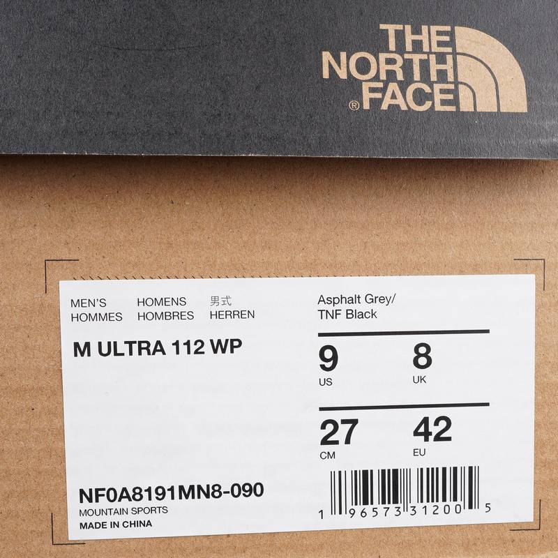 男子Ultra 112徒步鞋抓地鞋NF0A8191MN81